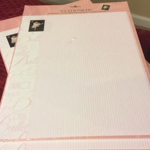 Dance Stationary. New in plastic